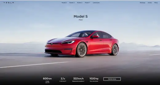 Tesla Model S: Ile ma koni? Odkryj moc Plaid i standard